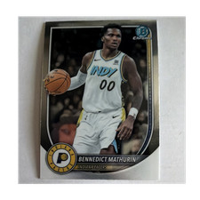 Topps 2025 Bowman Chrome Bennedict Mathurin Indiana Pacers #BCV-78