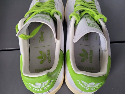 Baskets Adidas Stan Smith x Disney Kermit « Ce n'est pas facile d'être vert » UK 7,5 - Photo 15/18