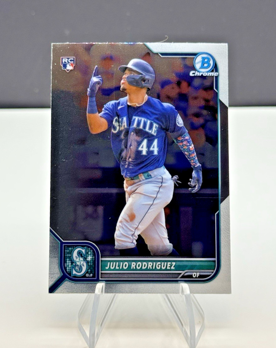 2022 Bowman Chrome Julio Rodriguez Rookie #48 Seattle Mariners RC