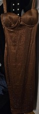 Brown Bodycon Dress