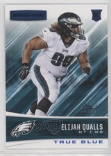 2017 Panini Rookies & Stars Rookies True Blue 19/49 Elijah Qualls #286 0f6