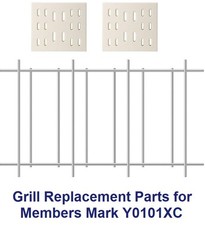Flame Tamer Rack  P01722001B , Plus 2pcs Grill Ceramic Heat Plates - Incomplete