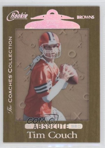 1999 Playoff Absolute SSD The Coaches' Collection /500 Tim Couch #161 ...