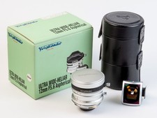 Voigtlander Ultra Wide-Heliar 12 mm f5.6 Asph. obiettivo per Leica LTM o M