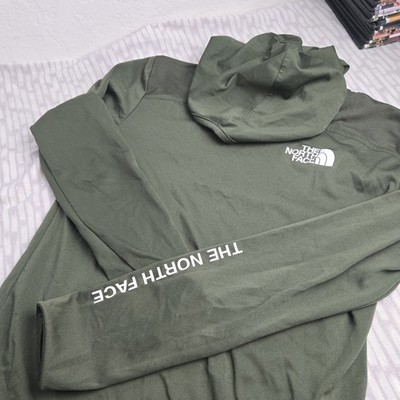 North Face Boy s Olive Green Hoodie M