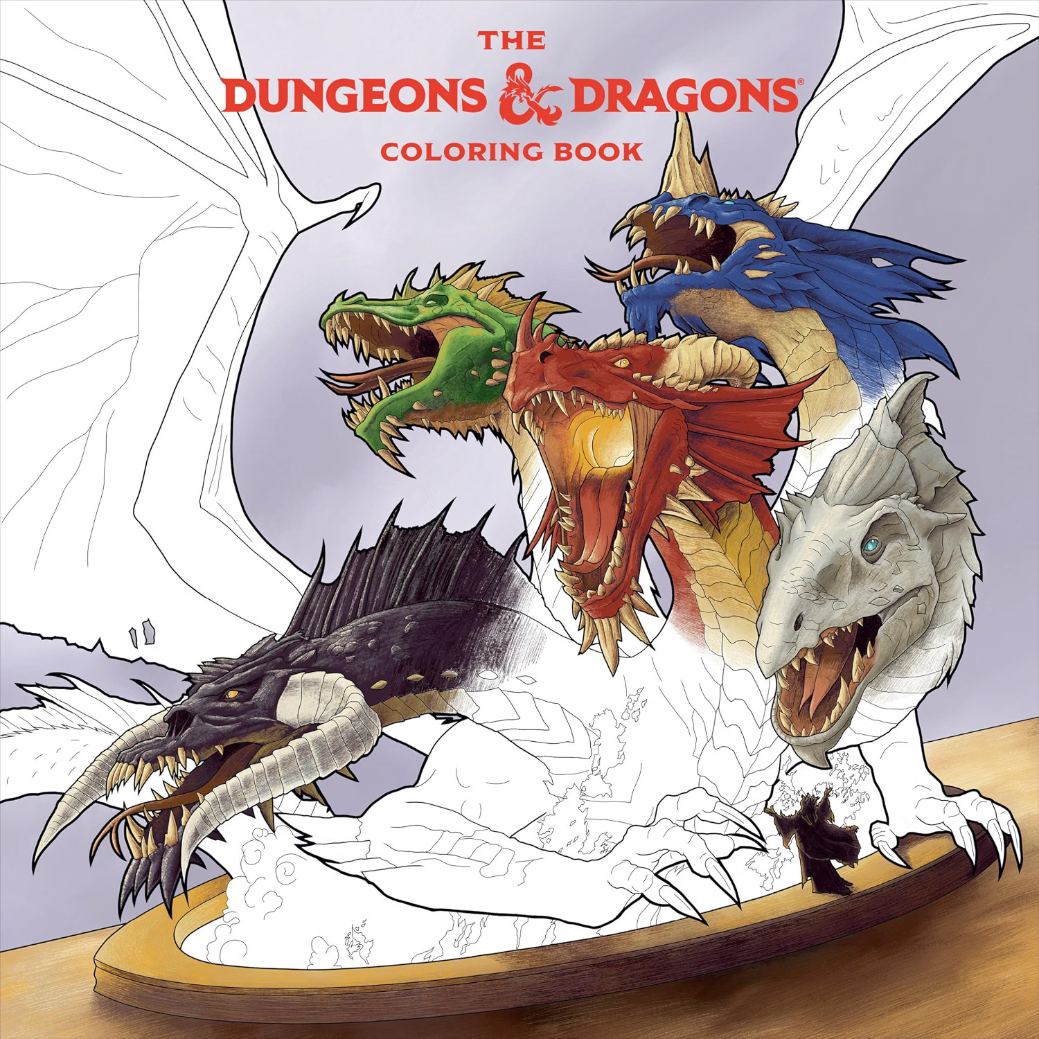The Dungeons amp Dragons Coloring Book by Official Dungeons & Drago (PB 2023) - Image 3