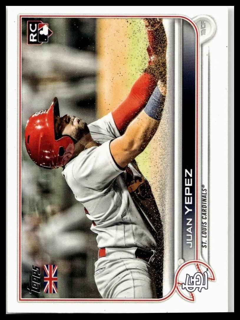 2022 Topps UK Edition #206 Juan Yepez