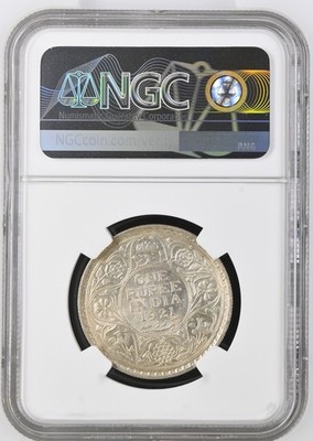 1921-B British India Rupee NGC MS63 | eBay