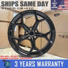 New 19 Matte Black Wheels Rims For Audi A4 A5 S4 S5 A6 S6 A7 S7 Q5 Sq5 Q7 Sq7