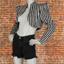 Vintage Levi's 517 Black High-Waist Cutoffs Vintage W25