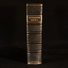 1914 Encyclopaedia Biblica Edited by Rev T. K. Cheyne and J. Sutherland Black...