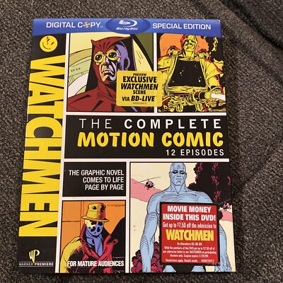 Watchmen - Motion Comics (Blu-ray Disc, 2009) 883929063017| eBay