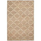 Hand Woven Jute Kilim Rug 6x9 Natural Fiber Area Rug Modern Boho Dhurrie Rug
