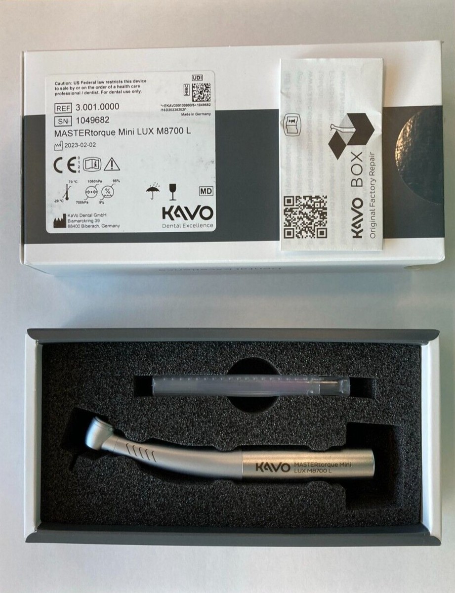 Turbine KaVo MASTERtorque Mini M8700L - La Boutique Dmd