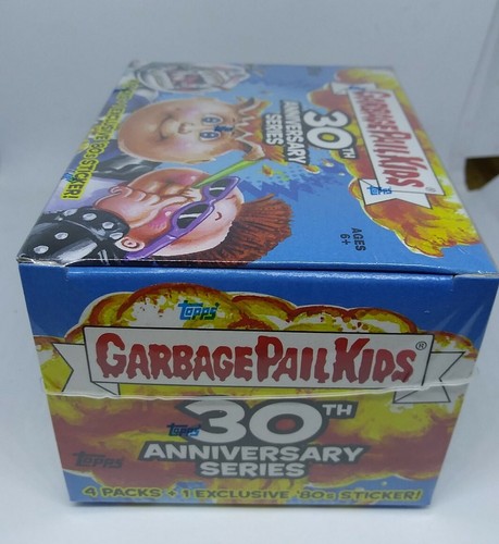2015 GARBAGE PAIL KIDS 30TH ANNIVERSARY BLASTER BOX SKETCH GOLD AUTO PLATE GPK - Picture 5 of 6