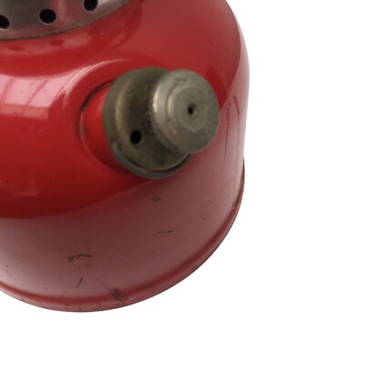 VINTAGE COLEMAN LANTERN 200A - 1970 Single Mantle Camping Red