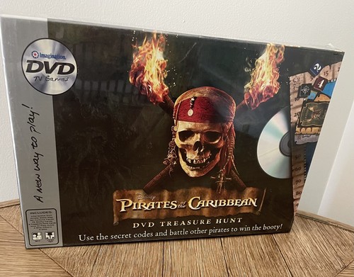Disney Pirates of the Caribbean DVD Treasure Hunt TV Game Brand New Sealed 2006 - Picture 2 of 4