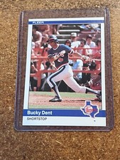 1984 Fleer Baseball # 417 Bucky Dent
