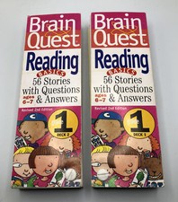 Brain Quest Reading Basics Grade 1 Ages 6-7 56 Stories Questions Answers Travel