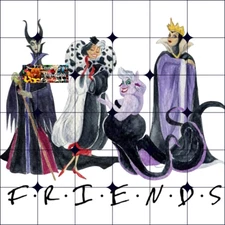 Sublimation Print Queen Friends Ready to Press Heat Transfer