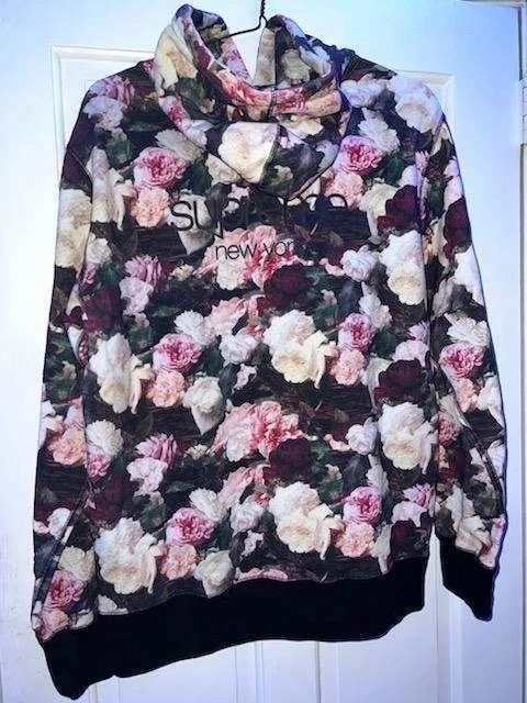 Sweat shirt à capuche Supreme Power Corruption Lies PCL taille grande L 100 % authentique