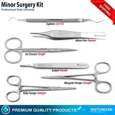Minor Surgery Kit Medical Surgical Lab Instruments Students Biology Dissection