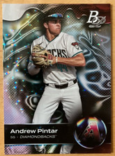 2023 Bowman Platinum #TOP-98 Ice Foil Andrew Pintar Arizona Diamondbacks