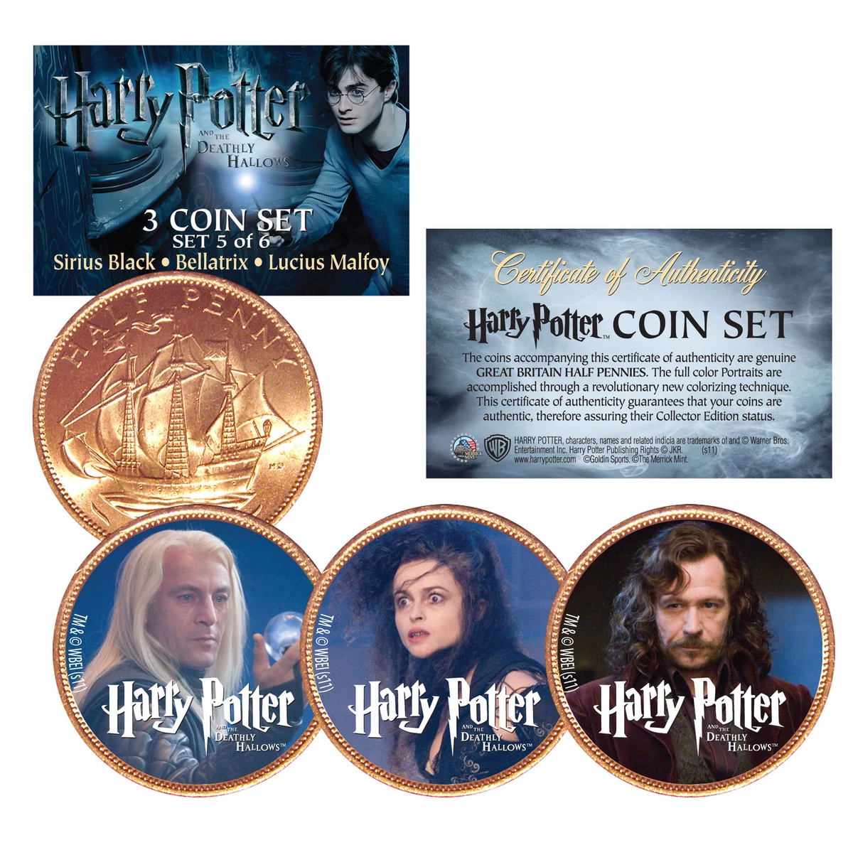 Las mejores ofertas en Colección de monedas de Harry Potter | eBay