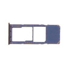 SIM Micro SD Card Tray Single for Samsung Galaxy A21s Blue Replacement Part