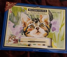 An Introduction to Watercolor  Paint "Mischief" Age 8 by Art Ink - 1998