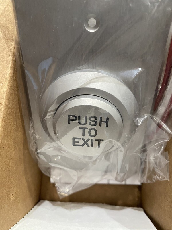 Dortronics Rex Button For access Control With Delay