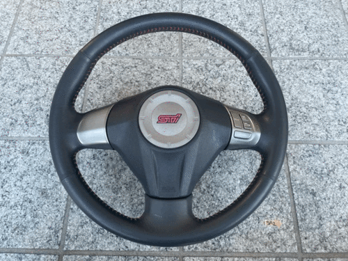 Genuine STI steering wheel Impreza WRX GRF GVF switch both volume control Japan - Picture 1 of 1