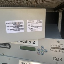 International Datacasting SFX4104FR SuperFlex Pro DVB-S Pro Audio DV3 -Lot Of 4