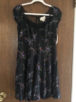 ralph lauren denim supply floral dress s/p Nwt Country Cottage Core Prairie 