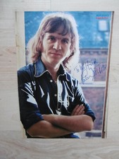 Ralph McTell autograph signed A4 magazine image