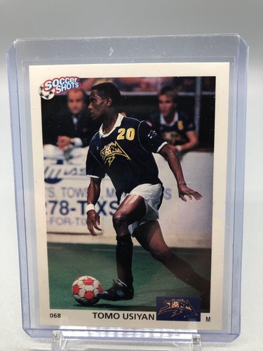 1991 Soccer Shots MSL - #68 Tomo Usiyan - NM/M - Menge avail - PACKFRISCH - Bild 1 von 2