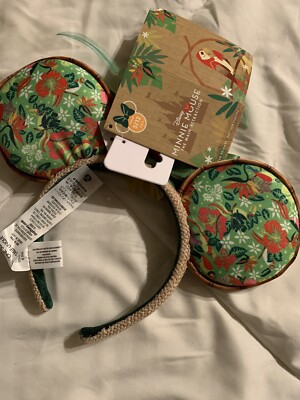 Authentic Disney The Main Attraction Minnie Mouse Enchanted Tiki Ears Headband Disney Minnie Mouse the Main Attraction Ear Headband for  main image 3