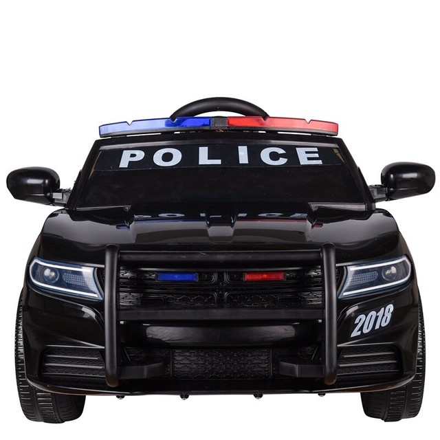 children's motorized police car