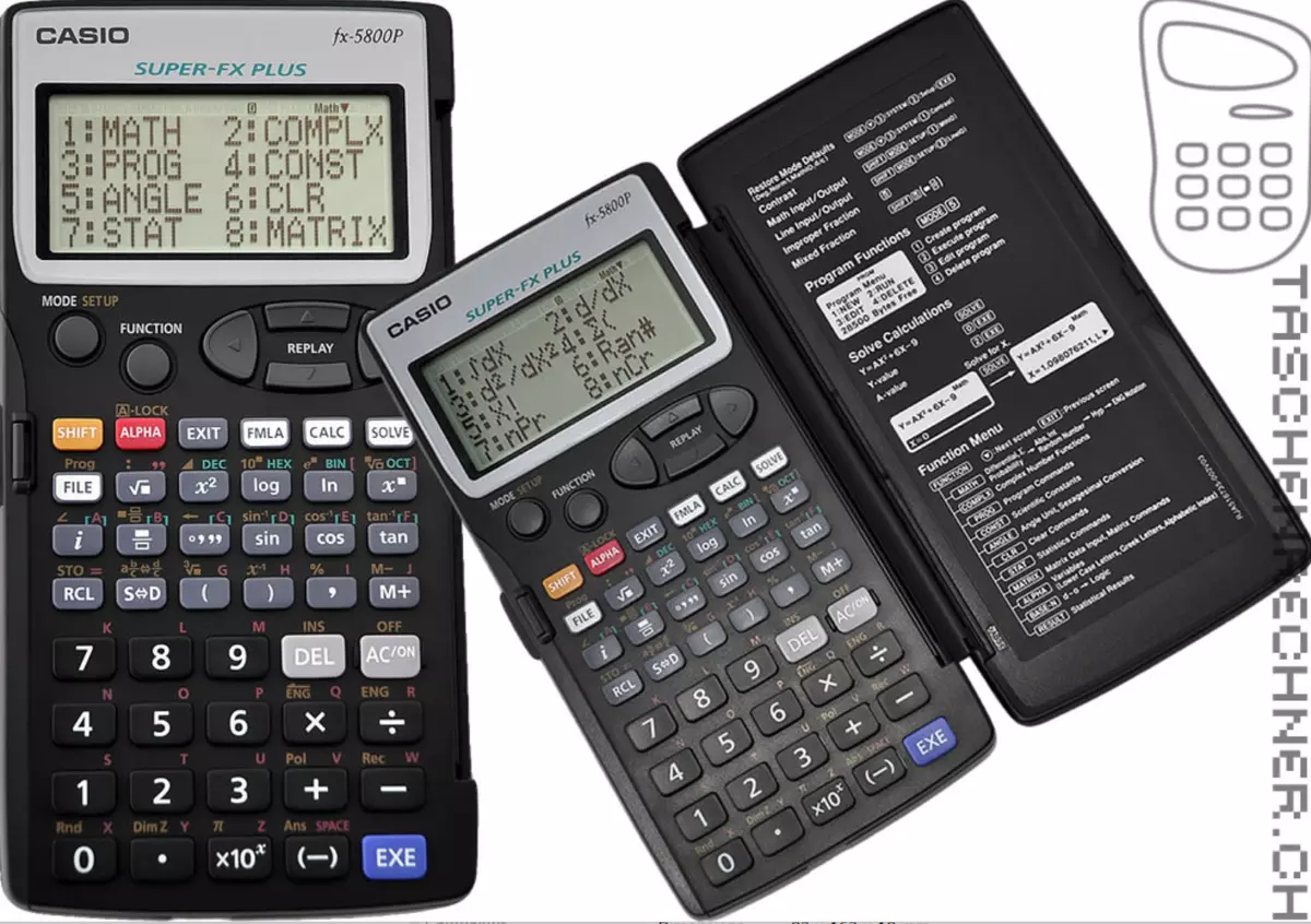 Casio FX 5800P Scientific Calculator KGEAR Korea 4971850175162 eBay