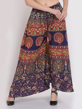 Women's Palazzo Wide leg Pant Floral Printed Cotton Pants Assorted Lot Wholesale