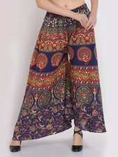 Women's Palazzo Wide leg Pant Floral Printed Cotton Pants Assorted Lot Wholesale