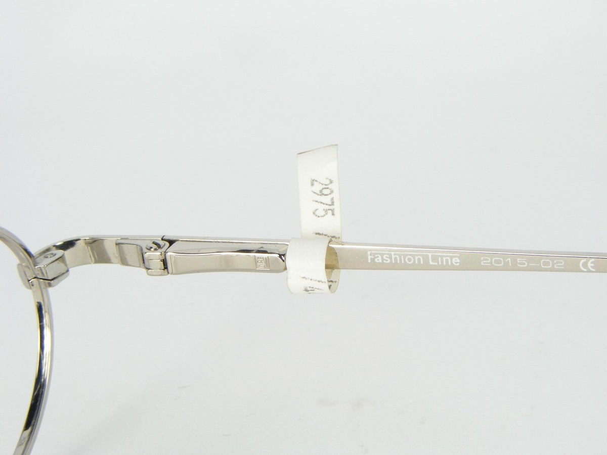 Fashion Line 2015 02 SILVER EYEGLASSES GLASSES METAL FRAME