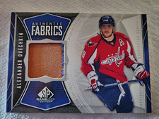 ALEX OVECHKIN 2009-10 SP GAME USED AUTHENTIC FABRICS 21/35 2 COLOR # AF-OV PATCH