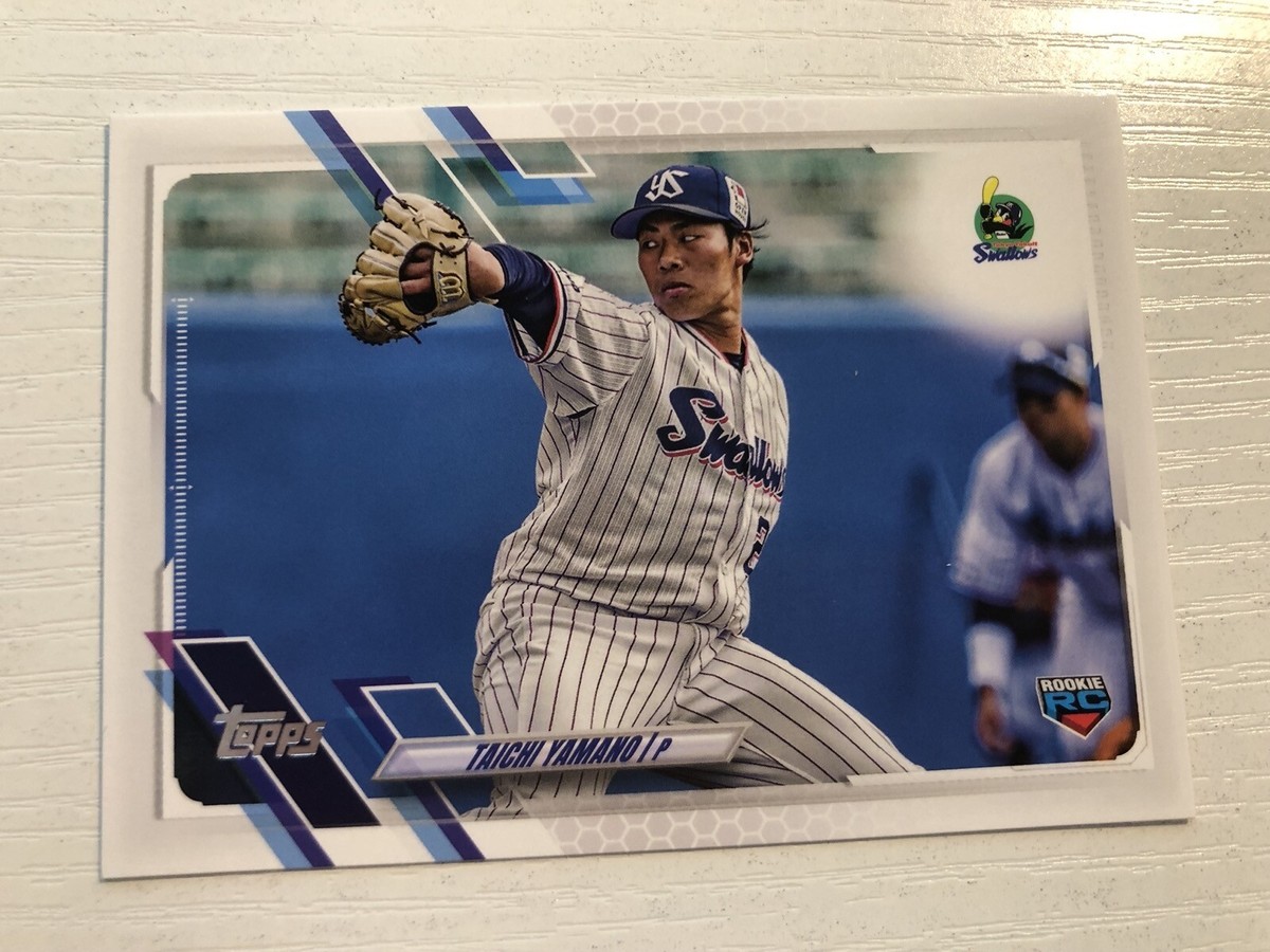 2021 Topps Japanese NPB League Taichi Yamano Yakult Swallows RC