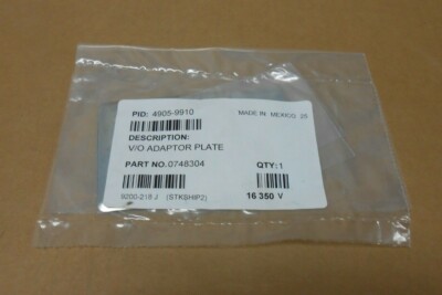 NIB SIMPLEX 4905-9910 V/O ADAPTOR PLATE ZINC 4-7/8'' X 3-1/8'' X 0.060''(40+ AVAIL)