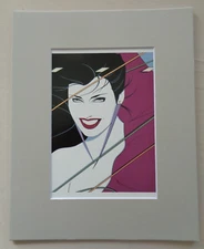 Patrick Nagel Art Print Duran Duran Rio Album Cover Artwork 1980's Classic Lady