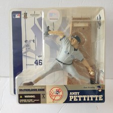 MCFARLANE MLB ANDY PETTITTE SERIES 10 NEW YORK YANKEES CHASE VARIANT Rare