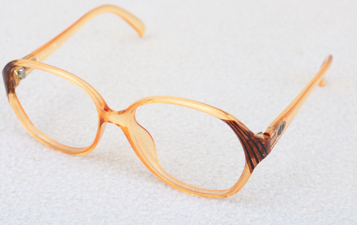 DIOR 80s VINTAGE Eyeglasses Retro 70s MCM Old Unusual Light Props
