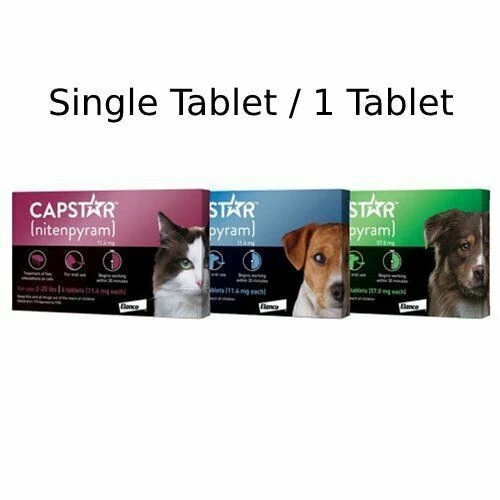 Novartis capstar flea tablets shop for dogs and cats