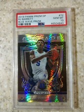 2019/20 Panini /75 Prizm Draft Picks RJ Barrett RC Hyper Prizm PSA 10 #72
